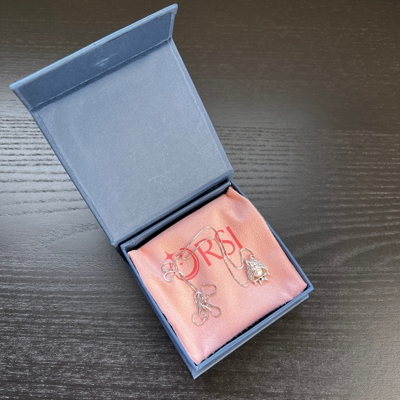 New ORSI Silver Bat necklace - Picture 5 of 8